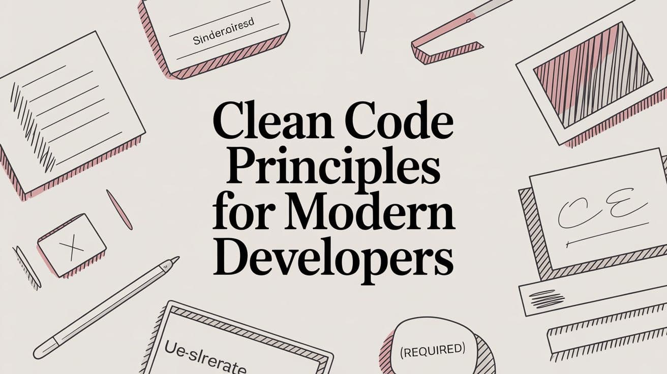 Cover Image for مبادئ الكود النظيف لـ React و TypeScript