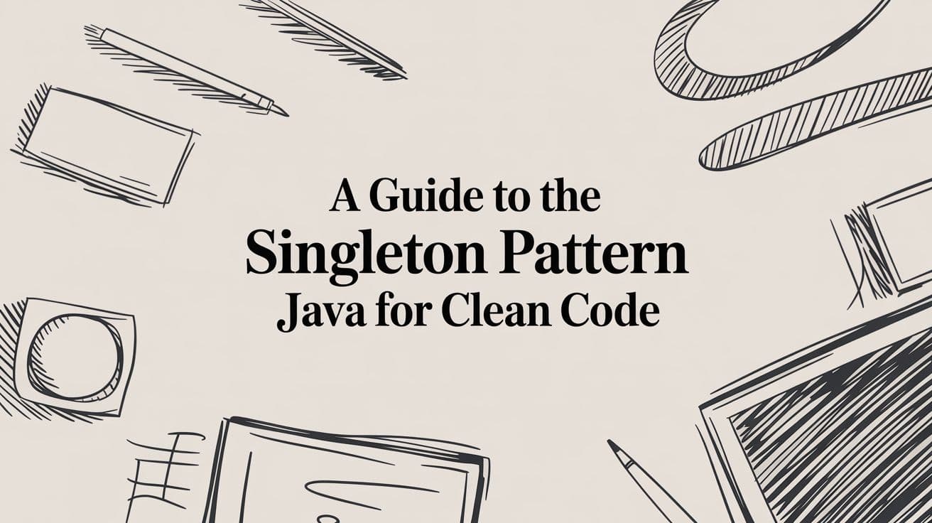 Cover Image for Guía del patrón Singleton en Java para código limpio
