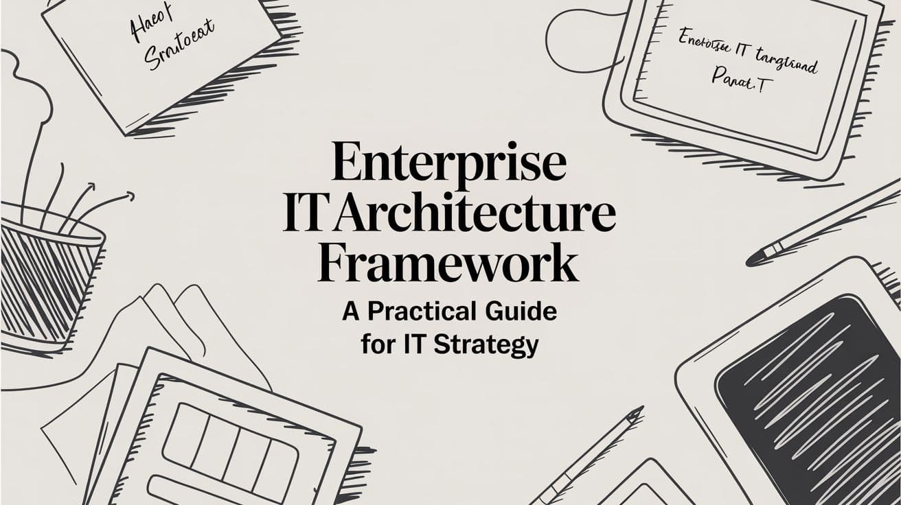 Cover Image for Enterprise it architecture framework: A Practical Guide for IT Strategy