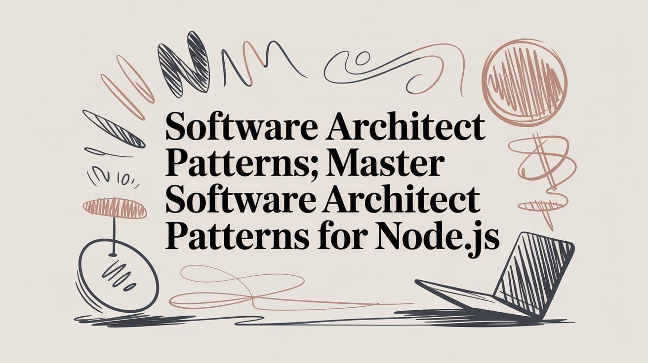 Cover Image for Software Architect Patterns: Master software architect patterns for Node.js