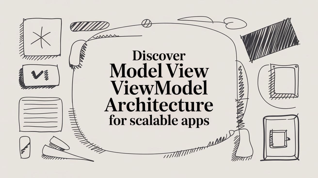 Cover Image for Discover model view viewmodel architecture for scalable apps