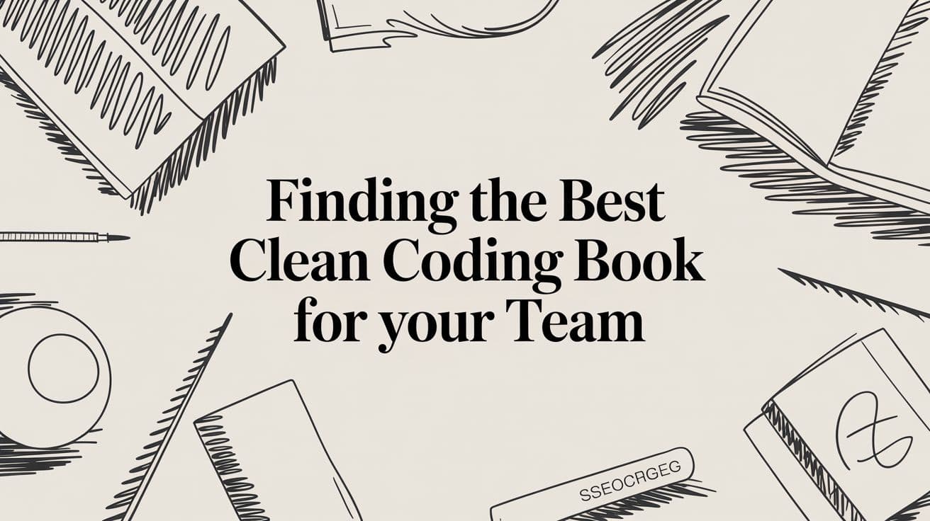 Cover Image for Finding the Best Clean Coding Book for Your Team