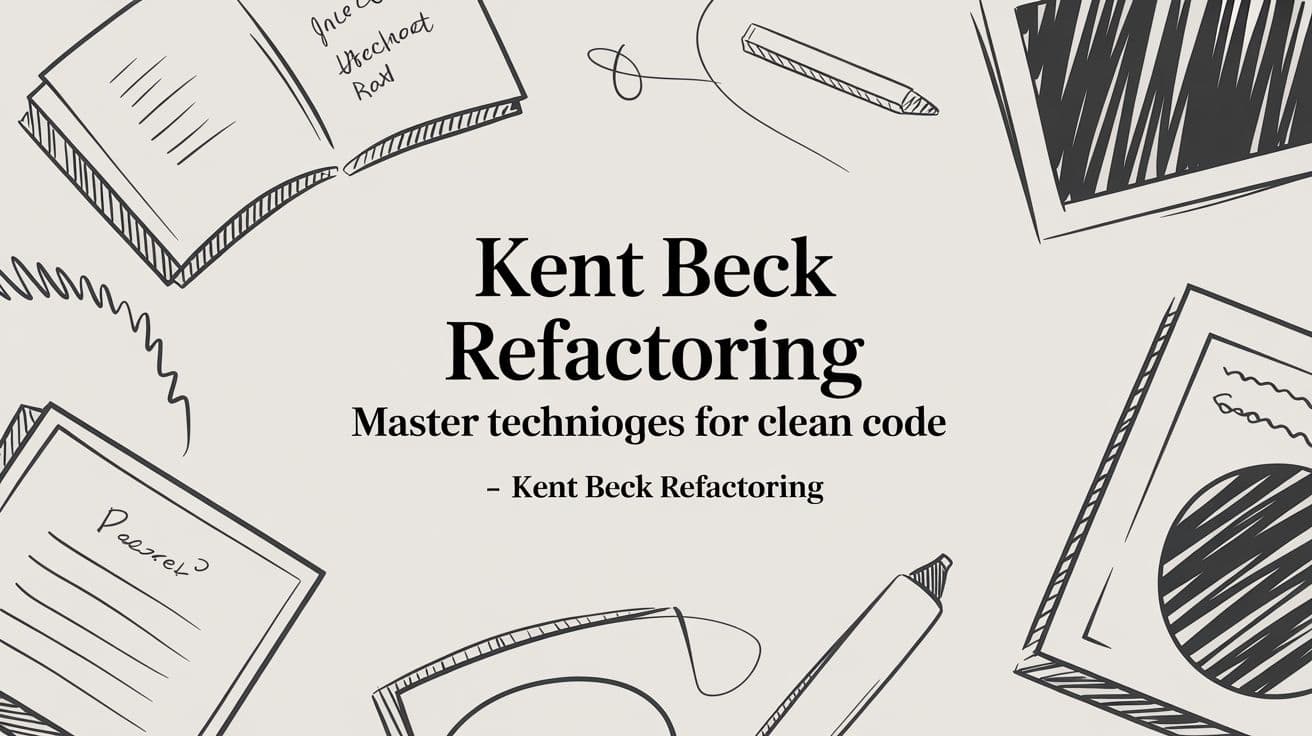 Cover Image for Kent Beck Refactoring: Master Techniques for Clean Code - kent beck refactoring
